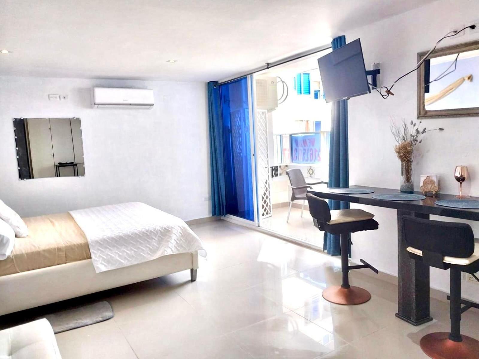 Aparta Estudio Confortable Vista Al Mar Cartagena Exterior photo